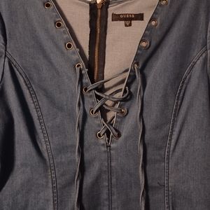 GUESS Women's denim dress size 12